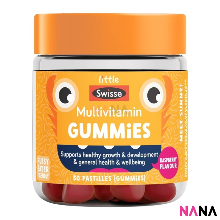 Little Swisse Multivitamin Gummies 50 Gummies วิตามินรวมสำหรับเด็กรูปแบบเยลลี่ เ