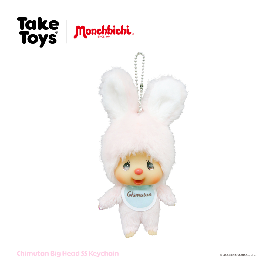 Monchhichi Chimutan Big Head Keychain - พวงกุญแจมอนชิชิคอลเลคชั่นชิมูตัน