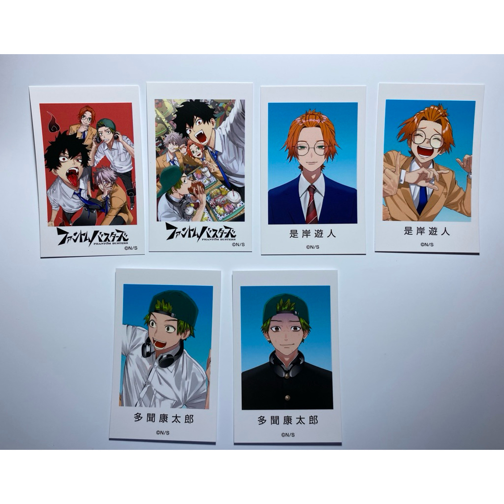 การ์ดสุ่มตัวละคร จากมังงะเรื่อง phantom busters พร้อมส่ง❗️