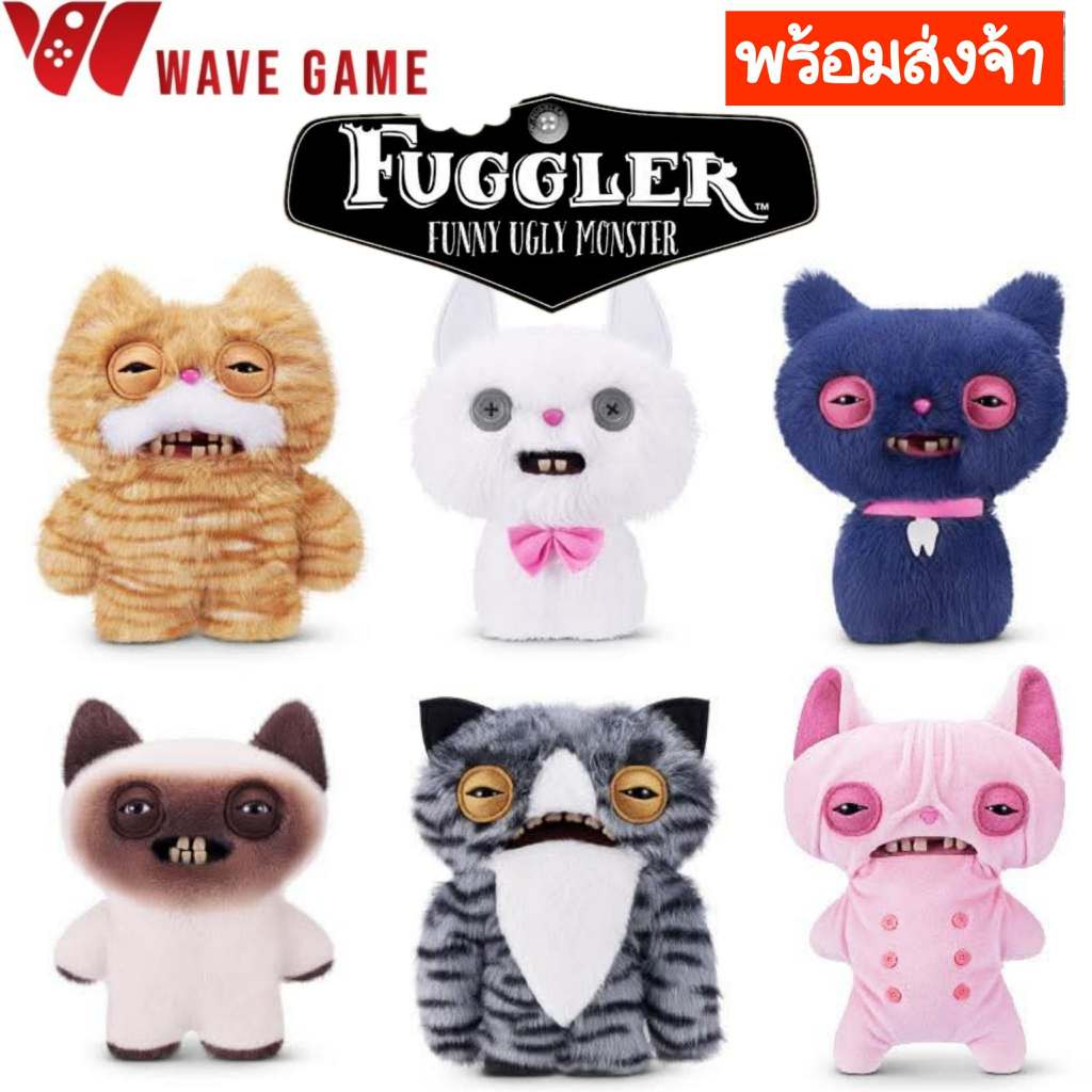 ( พร้อมส่ง ) zuru fuggler alley cats  ตุ๊กตา