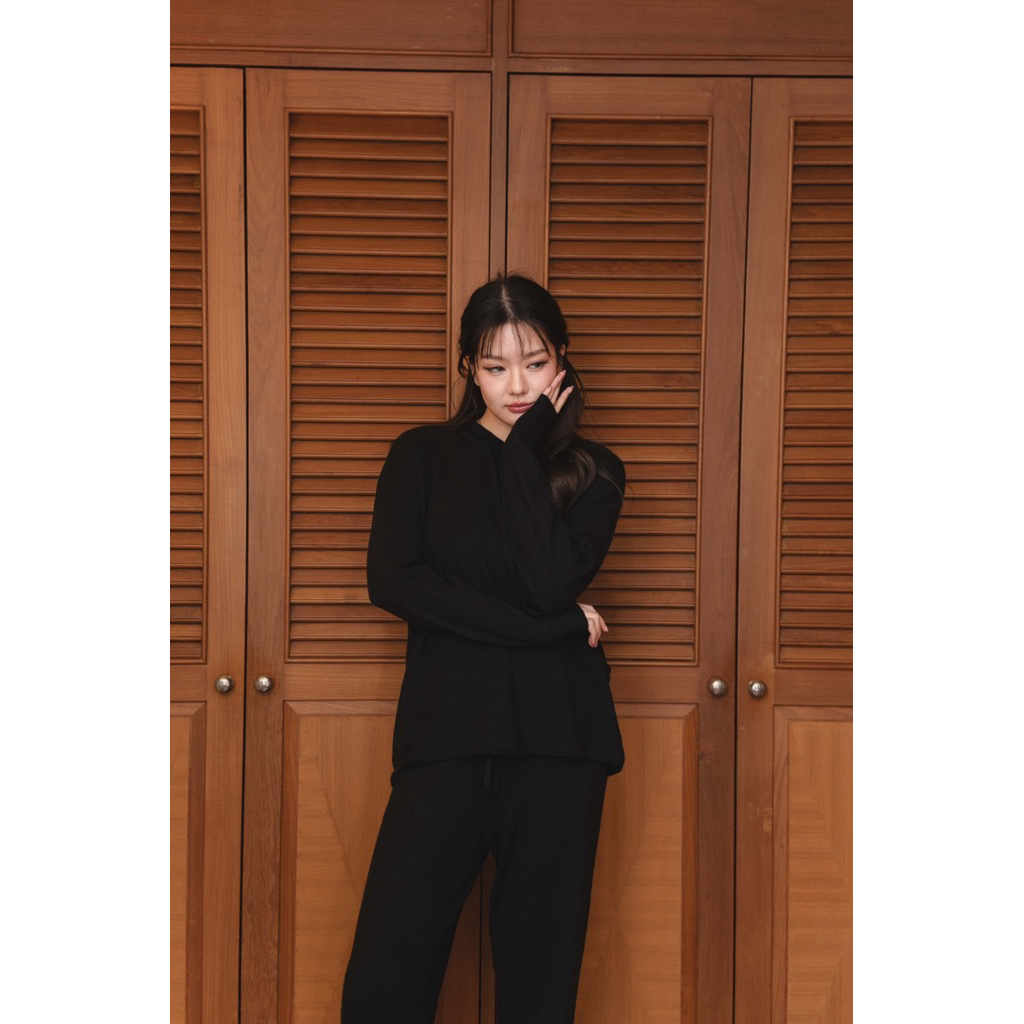 FERIE SET - Airport Look สี Black