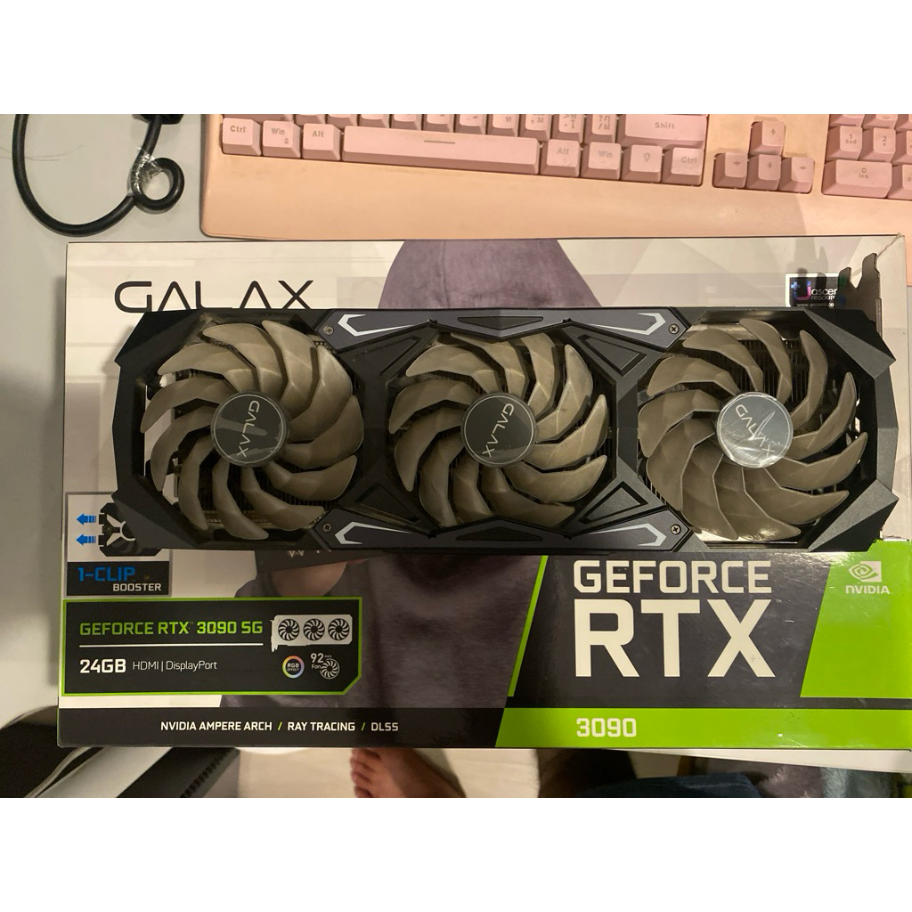 การ์จอ NVIDIA RTX 3090 SG 24Gb (มือสอง)