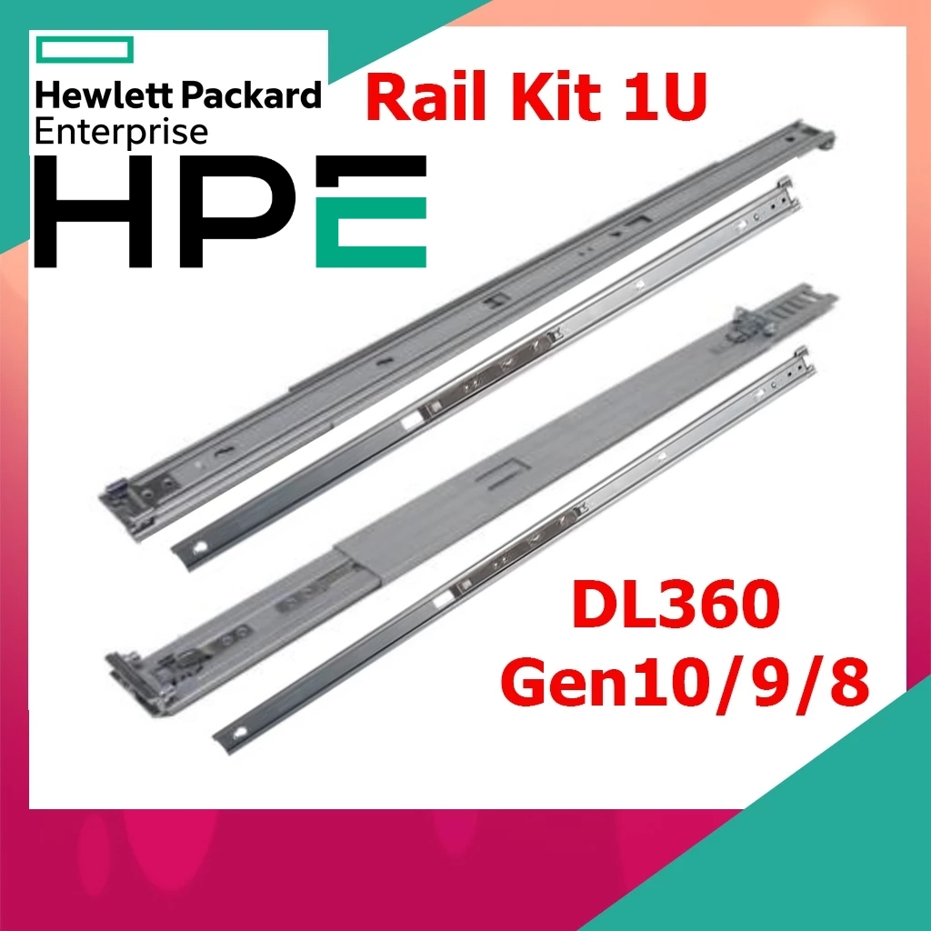 ราง HP server Rails Kit 1U HPE ProLiant DL360 Sliding HP Rail SFF