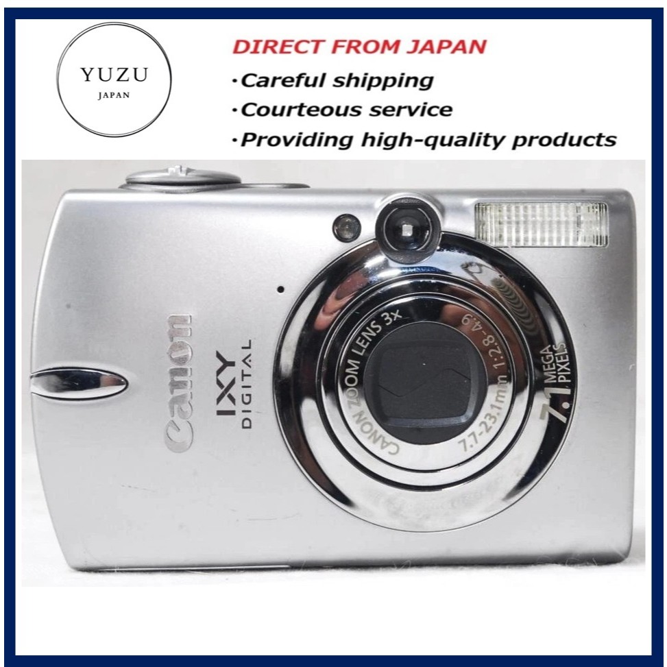 Pre-owned Product Canon IXY Digital 600 7.1MP Compact Digital Camera Silver Y2K CCD Vintage Vibe Fro