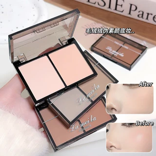 NO.5196 พาเลตต์คอนทัวร์ไฮไลท์ แป้งธรรมชาติทั้ง 2 สี เนื้อแป้งบางเบา แบบแมตต์ ช่วยให้ใบหน้า ดวงตา จมูก ดูกระจ่างใส