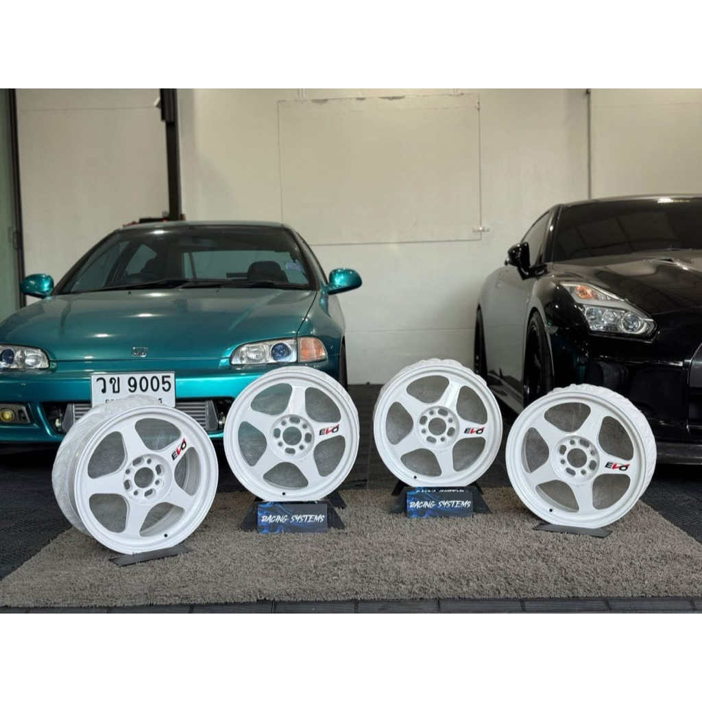 ล้อ EVO (Spoon) งาน Rota ขอบ 15-16 นิ้ว 4รู100 & 5รู114