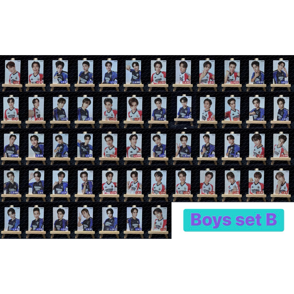 (พร้อมส่ง - แยกการ์ด Set B) | GMMTV BOYS RANDOM CARD STARLYMPICS 2025