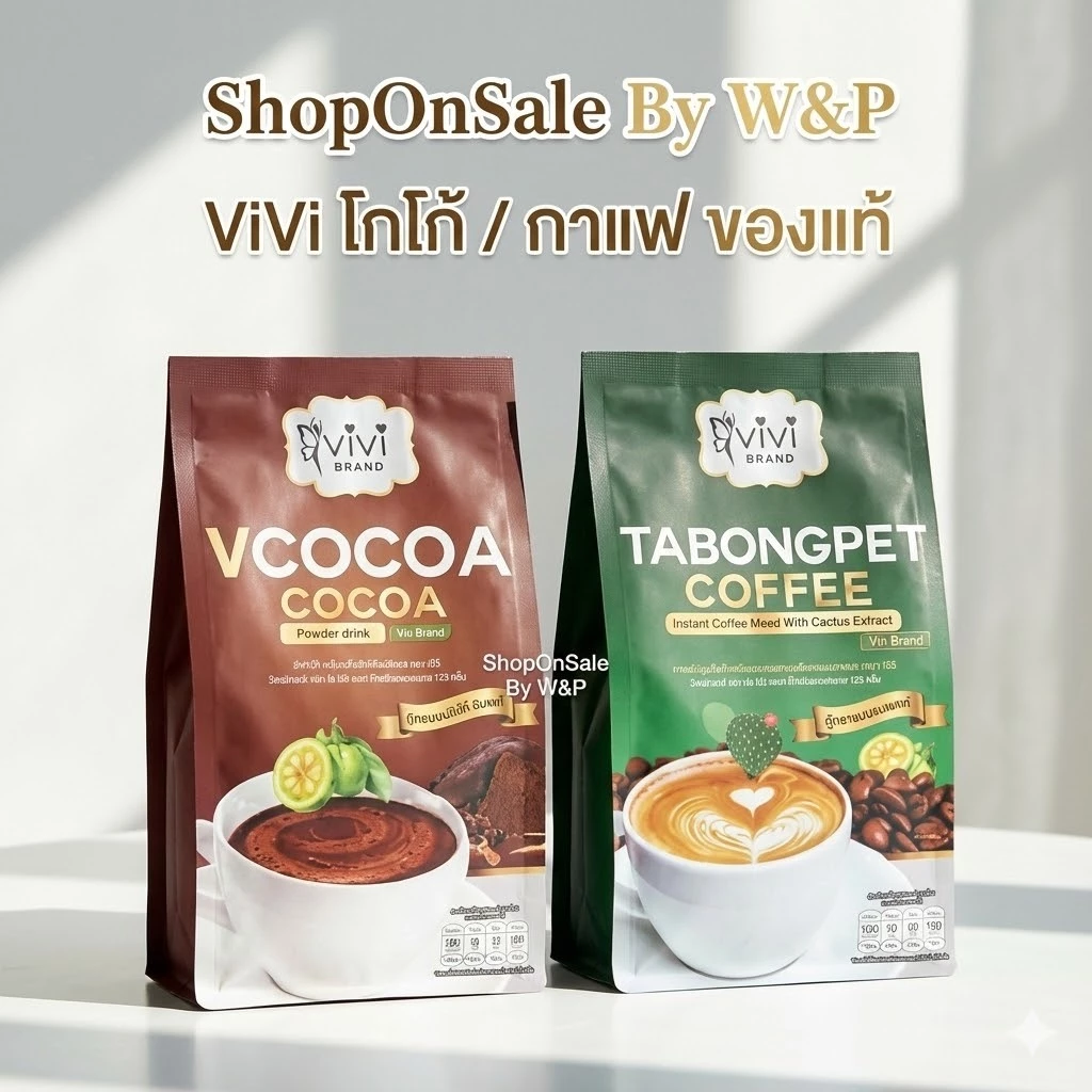 ViVi วีวีโกโก้/กาแฟ/ไฟเบอร์