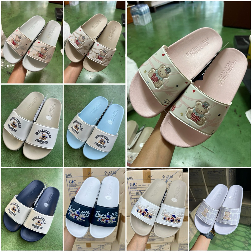 รองเท้าสวม Beverly Hills Polo Club #รองเท้าสวมพี่หมี #รองเท้าแตะpolo #BHPC #beverlyhillspoloclub