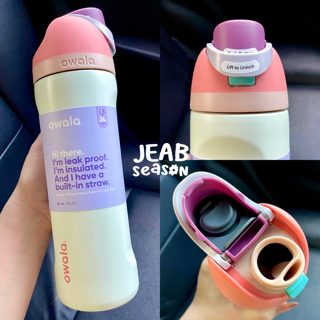 โอวาล่า ตระกร้านี้พร้อมส่ง ส่งด่วนได้ | Owala FreeSip อเมริกา 100% 🇺🇸 กระบอกน้ำ ขวดน้ำ Owala - รูปที่ 5