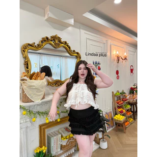 /LD/ กระโปรงแต่งลูกไม้4ชั้น มีไซส์เอว32-46 มีซับในกางเกง ยางยืดหลัง ใส่สบาย แมทช์ง่าย #สาวอวบอ้วน พลัสไซส์