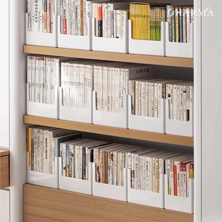 ที่วางหนังสือ กล่องจัดเก็บ สำหรับจัดระเบียบหนังสือ ภาพและเอกสาร ใช้โต๊ะทำงาน ห้องนอน หอพัก ออฟฟิศ