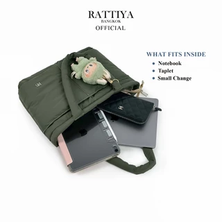 [RATTIYA BANGKOK] Marshmallow Daily / 4 colors กระเป๋านุ่มนิ่มผ้าFinnare210D ผ้ากันน้ำทั้งใบ น้ำหนักเบาพิเศษ สะพายไหล่