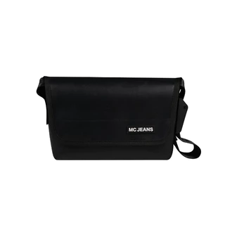 Mc JEANS (แม็คยีนส์) กระเป๋าสะพายข้างผู้ชาย กระเป๋าผ้าใบ Crossbody Bag สีดำ M02Z093
