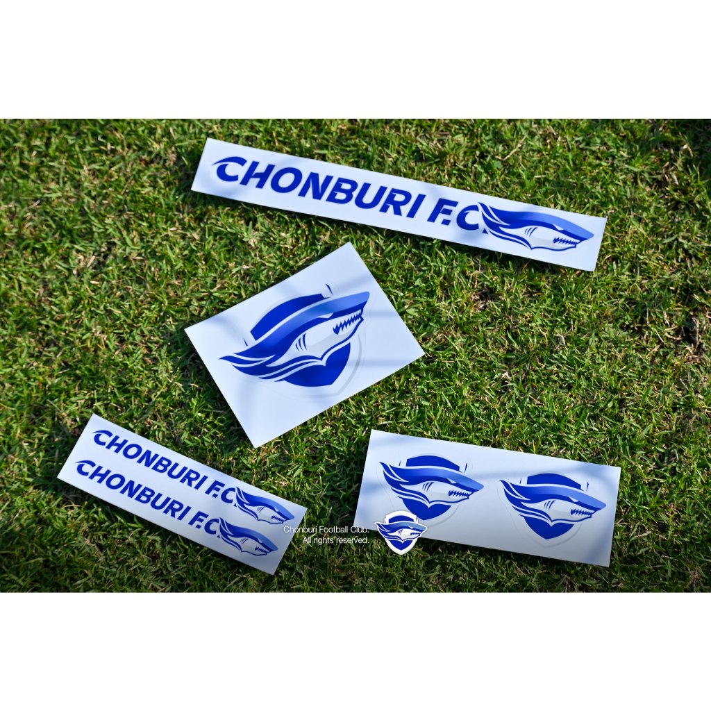 Chonburi FC สติกเกอร์ โลโก้ ชลบุรี เอฟซี