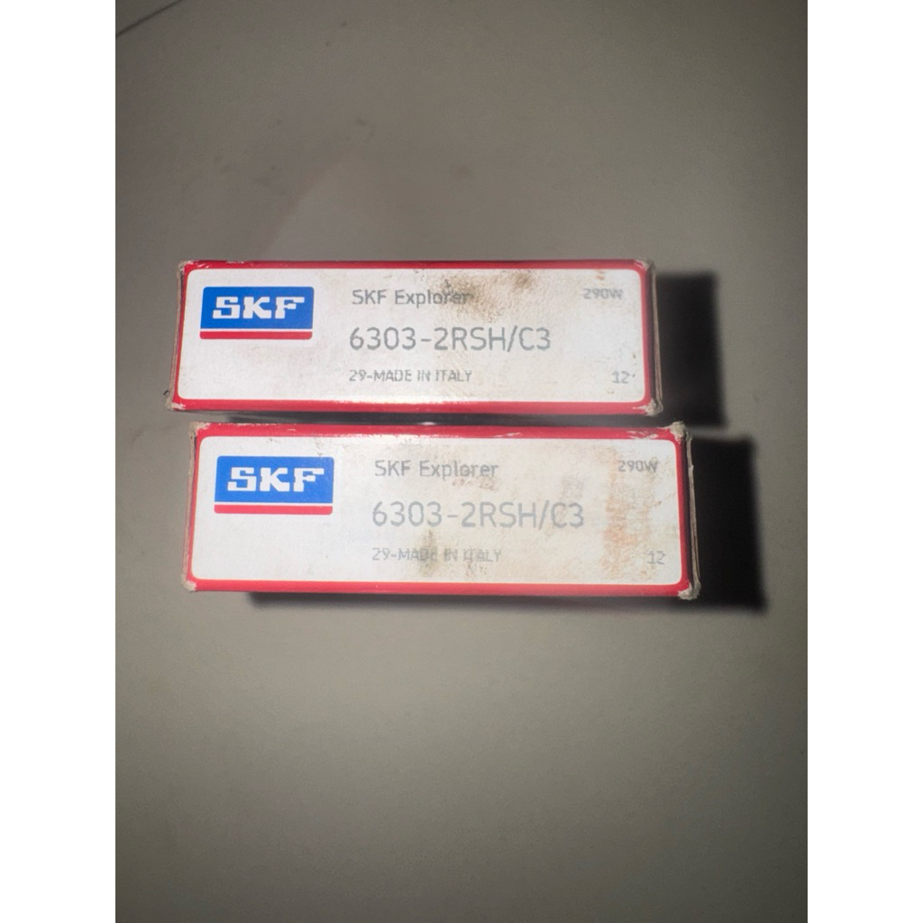 ตลับลูกปืนเม็ดกลม 6303 ฝายาง 2 ข้าง : 6303-2RS