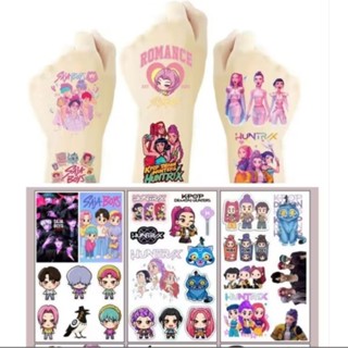 ❤️แทททู K-POP Demonhunter Huntrix Sodapop ❤️ ขายเป็นแผ่น❤️