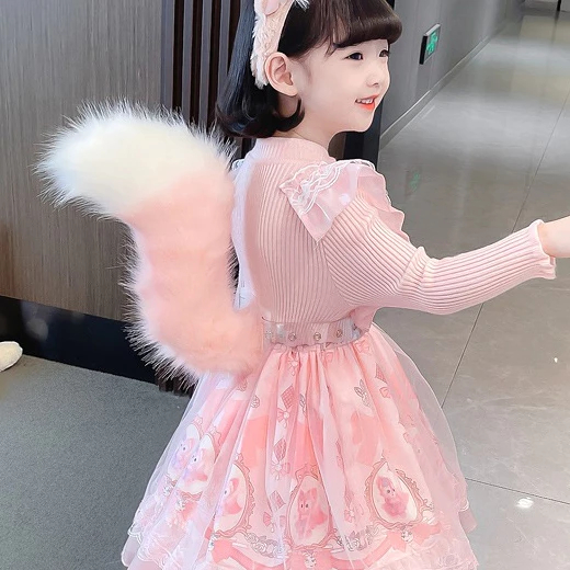 หางคอสเพลย์ หางแมว หางหมาป่า พร็อบหางจิ้กจอง หางโรลเพย์ สินค้าพร้อมส่งในไทย ราคา ถูกที่สุด ดีลบีเคเค แกลเลอรีภาพที่ 9