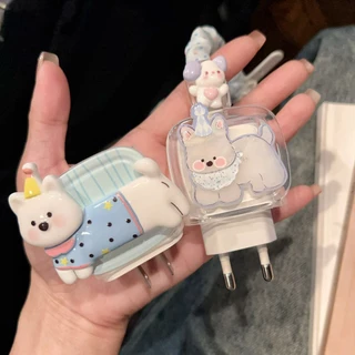 ชุดถนอมสายชาร์จ ลาย เปิดตัวผลิตภัณฑ์ใหม่ ชุดตกเเต่งสายชาร์จ สำหรับ ไอโฟน 18w/20w/35w