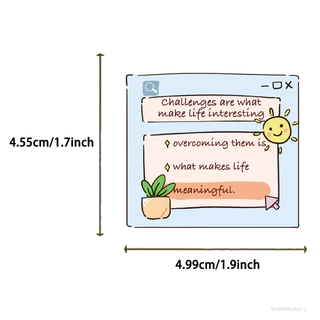 [พร้อมส่ง] สติ๊กเกอร์ Inspiration & Motivation สร้างแรงบันดาลใจ ชุด 50 ชิ้น กันน้ำ สําหรับติดตกแต่ง