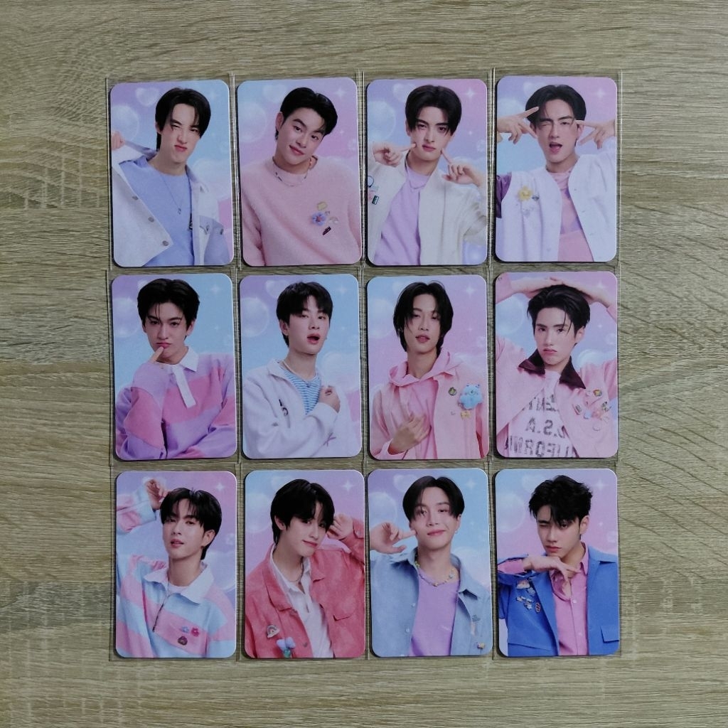 [พร้อมส่ง] ♡การ์ดบัส BUS X FINELINE V.3 เวอร์ผู้โชคดี เลือกเมมเบอร์ BECAUSE OF YOU I SHINE