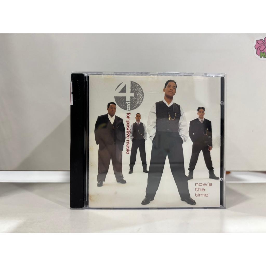 1 CD MUSIC  ซีดีเพลงสากล    4P.M. (For Positive Music) now's the time    (N5F102)