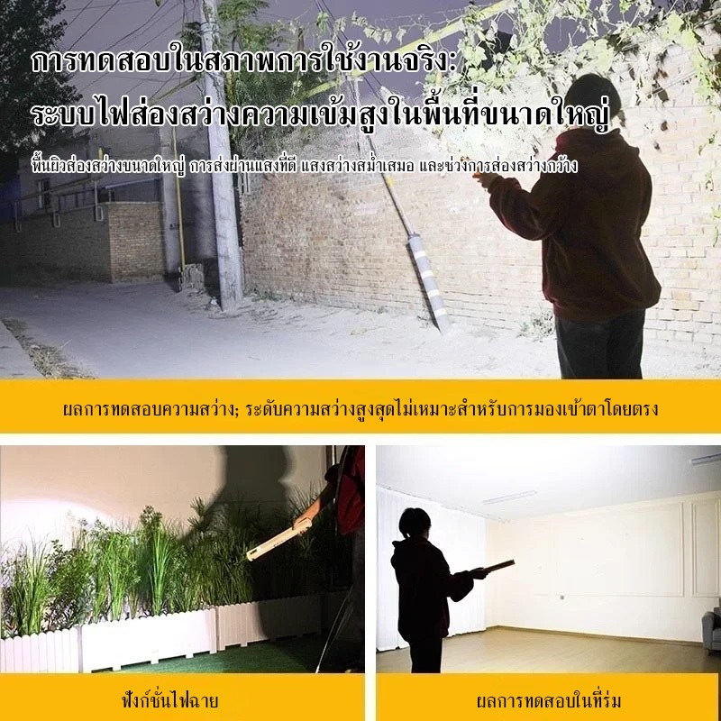 【JuMei】ไฟฉุกเฉินแบบชาร์จไฟได้ ไฟ LED แม่เหล็กสำหรับตั้งแคมป์กลางแจ้ง อายุการใช้งานแบตเตอรี่ที่ยาวนานเป็นพิเศษ เหมาะสำหรั - รูปที่ 7