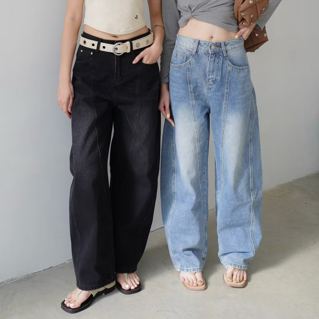 ยีนส์Amuse bkk barrel jeans