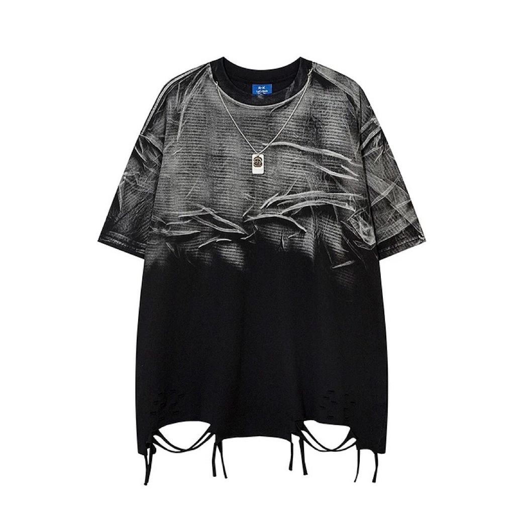 [พร้อมส่ง] Spenzer.street | Necklace Destroyed V.2🖤โอเวอร์ไซส์ เสื้อผ้าสตรีท เนื้อผ้าดี คุณภาพเยี่ยม ทันกระแส 2026 ขายดี