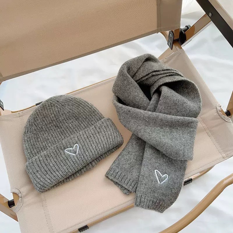 สินค้าพร้อมส่ง หมวก+ผ้าพันคอเด็ก สไตล์เกาหลี ใส่ได้ทั้งเด็กผู้หญิงและชาย - รูปที่ 5