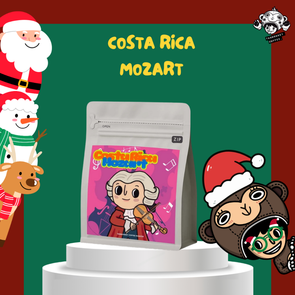 Tanmonkey coffee เมล็ดกาแฟคั่ว Costa Rica Canet Musician Series Raisin Honey