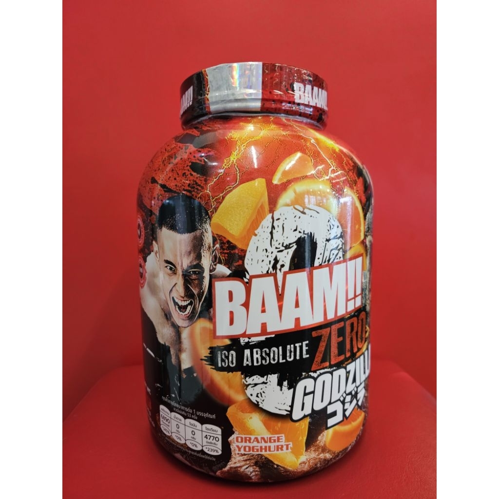 Baam Iso Absolute Zero Godzilla Orange Yoghurt