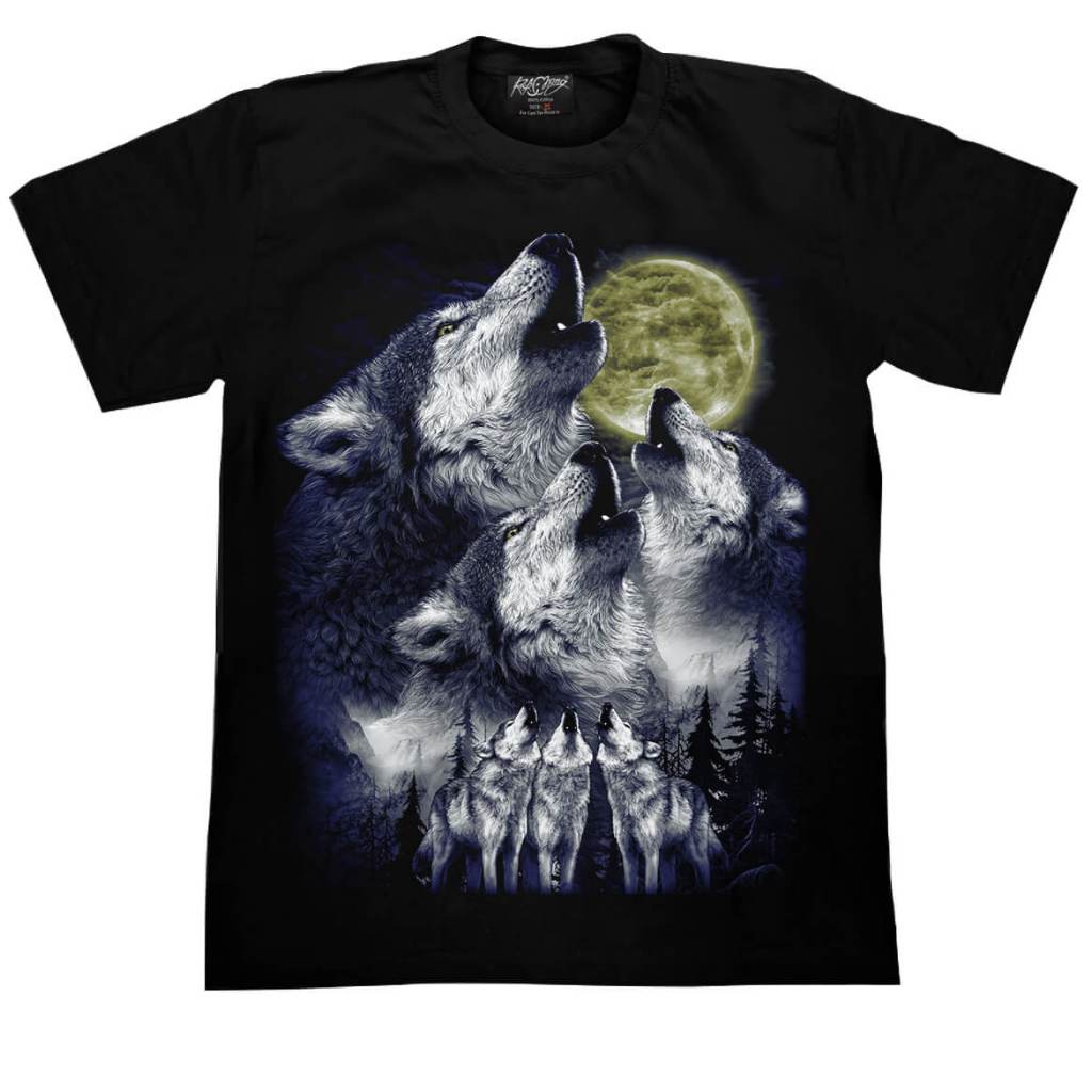 เสื้อยืดสกรีนเรืองแสง ROCK CHANG GR674