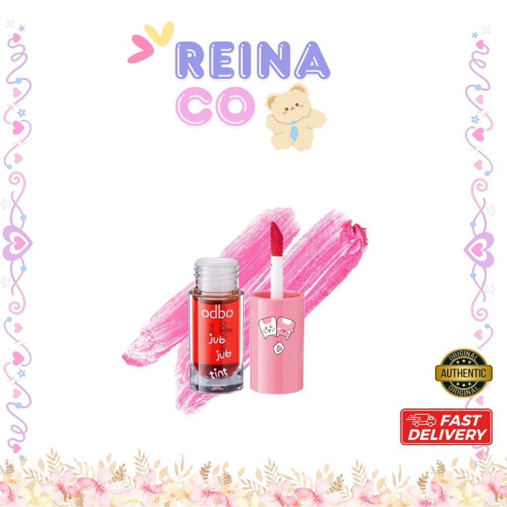 OD576 Odbo Jub Jub Tint ลิปทินท์กำมะหยี่