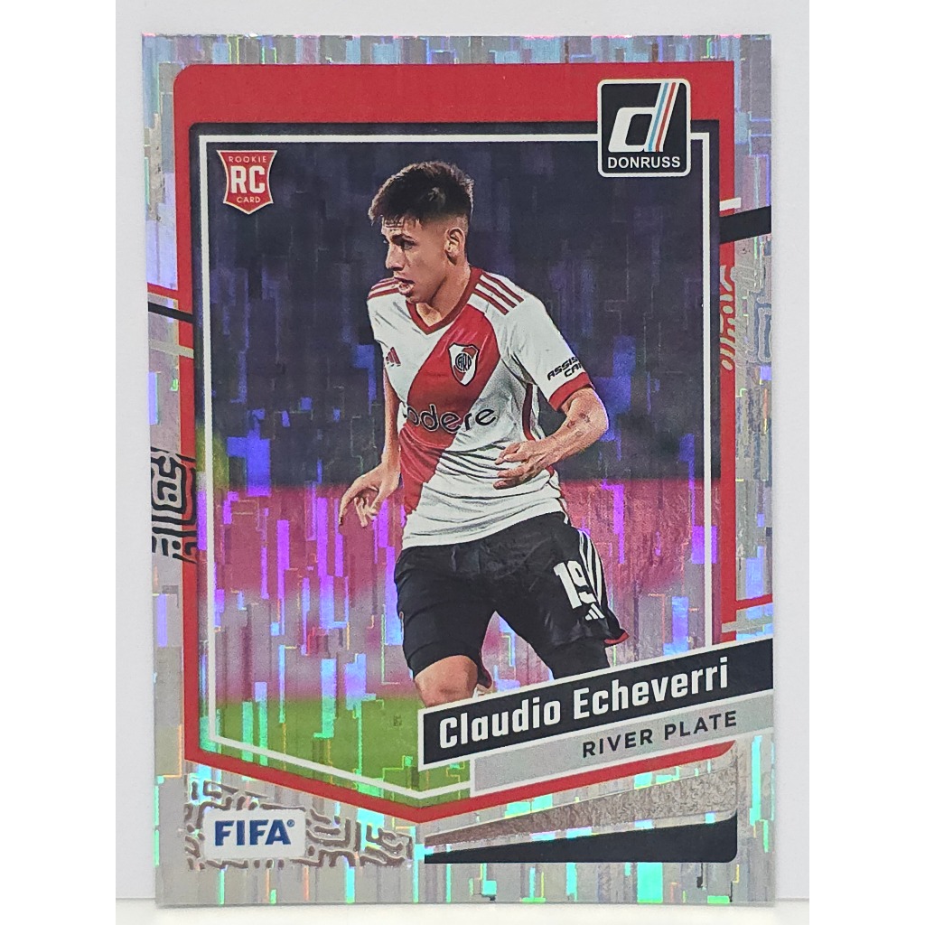 การ์ดฟุตบอล Claudio Echeverri (River Plate) ของแท้100% ภาพถ่ายจากสินค้าจริง