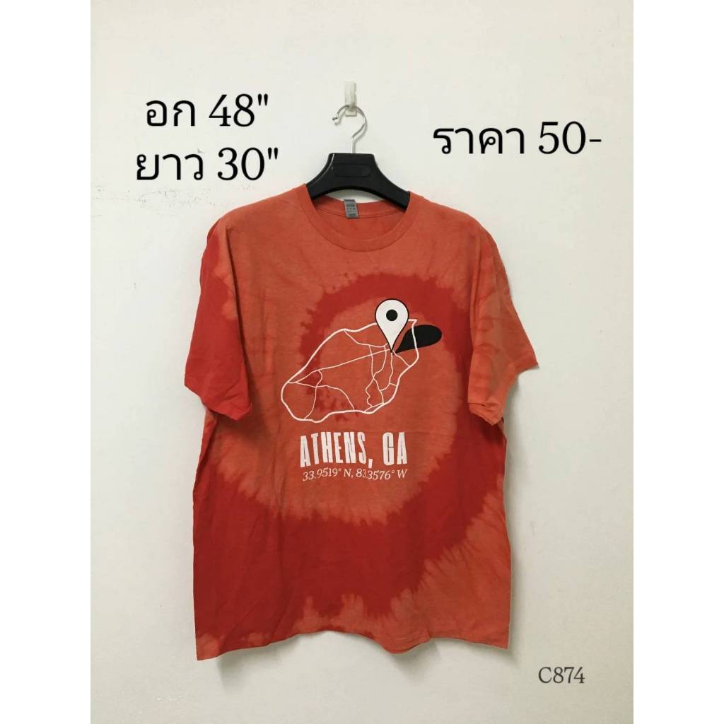 เสื้อยืดมือสองไซส์ XL (C874)