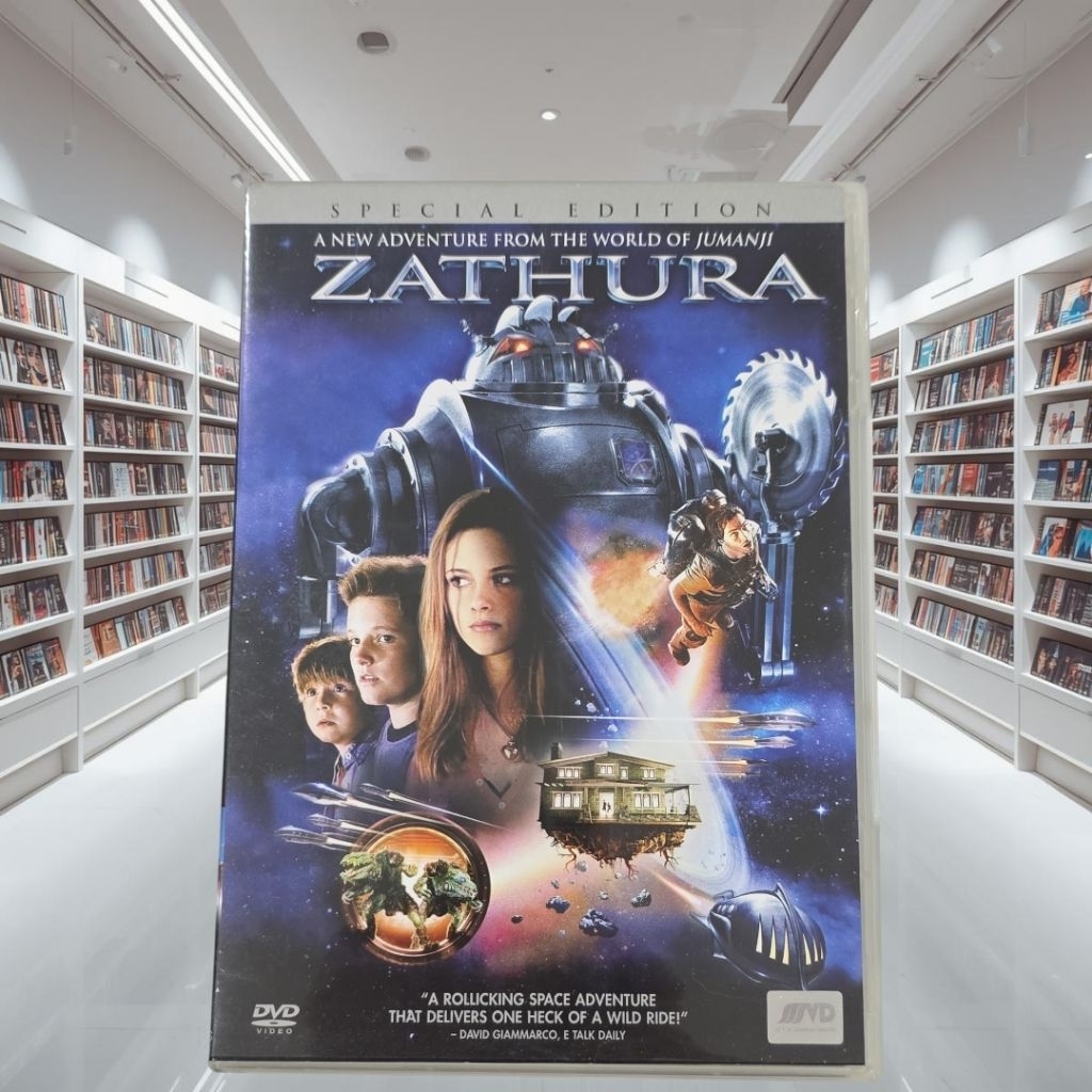 zathura : DVD แผ่นแท้  มือสอง สภาพดี   (มีเสียงไทย + ซับไทย) 16682