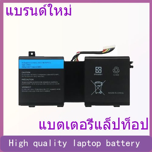 ใหม่สำหรับ Dell เอเลี่ยน M18X R3 17 2F8K3 M17X R5 P18E แบตเตอรี่แล็ปท็อป