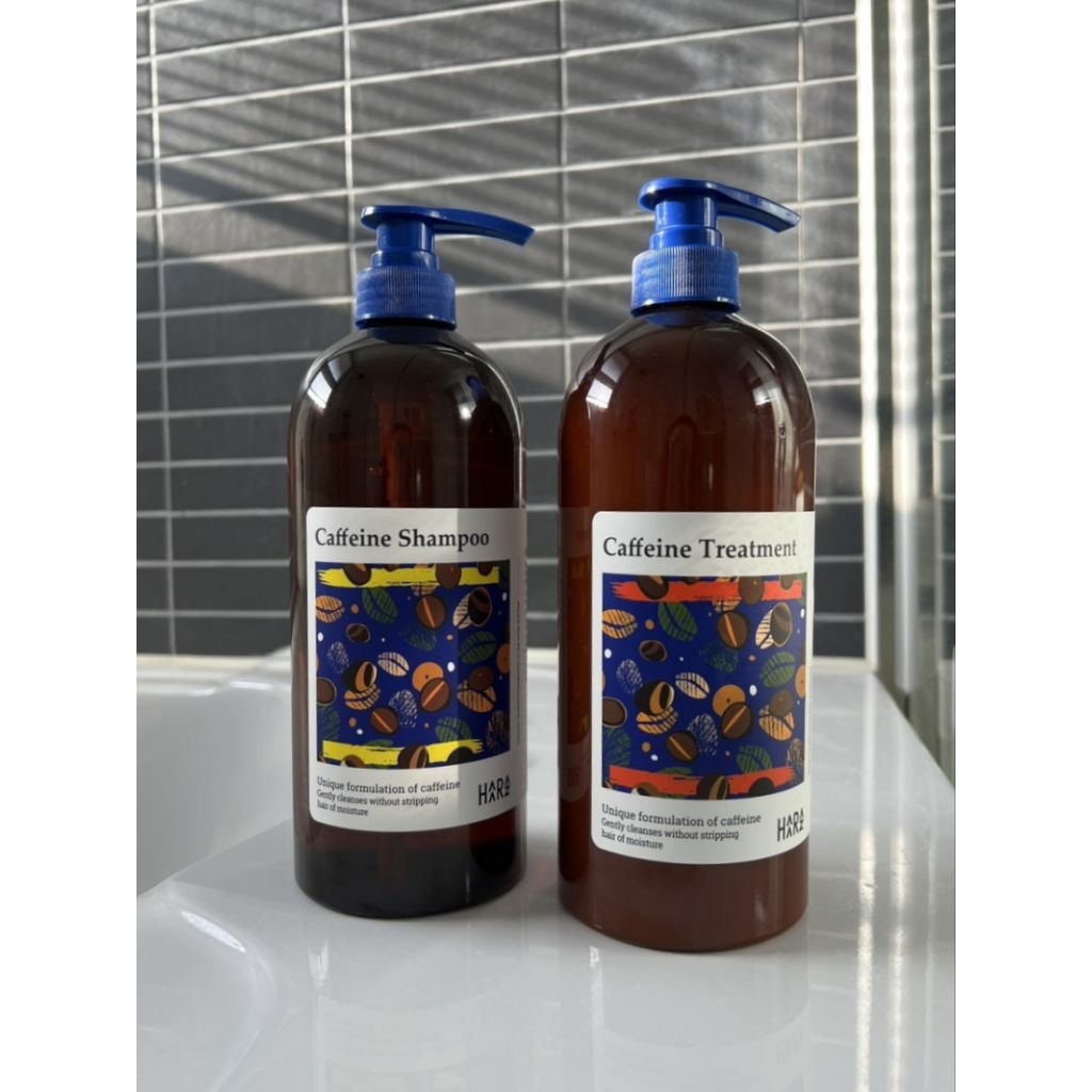HARA Caffeine Shampoo & Treatmentขนาด 1000ml/ขวด