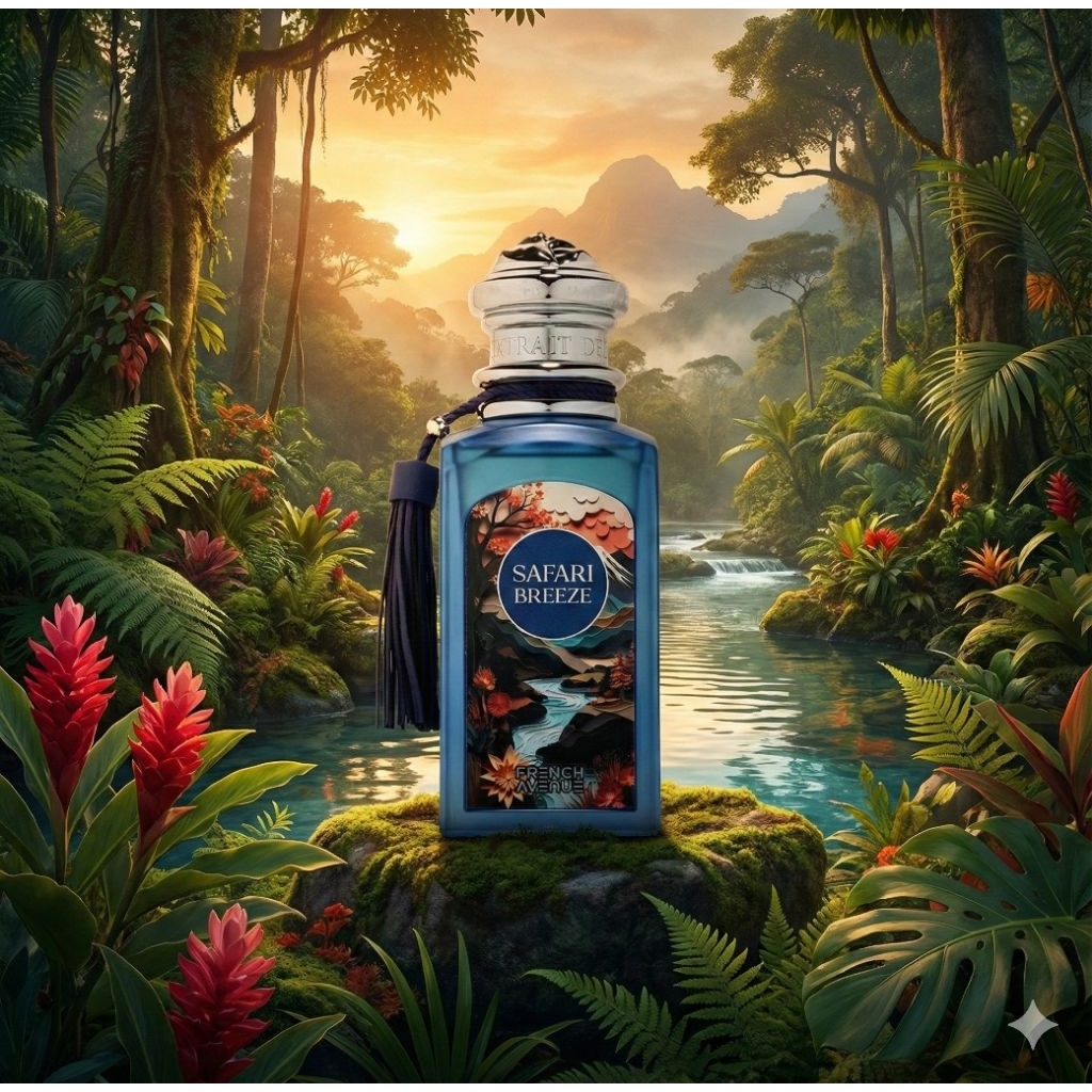 SAFARI BREEZE a perfume by French avenue an original arabic perfume by french avenue น้ำหอมอาหรับเเท้ ขนาด 100ม