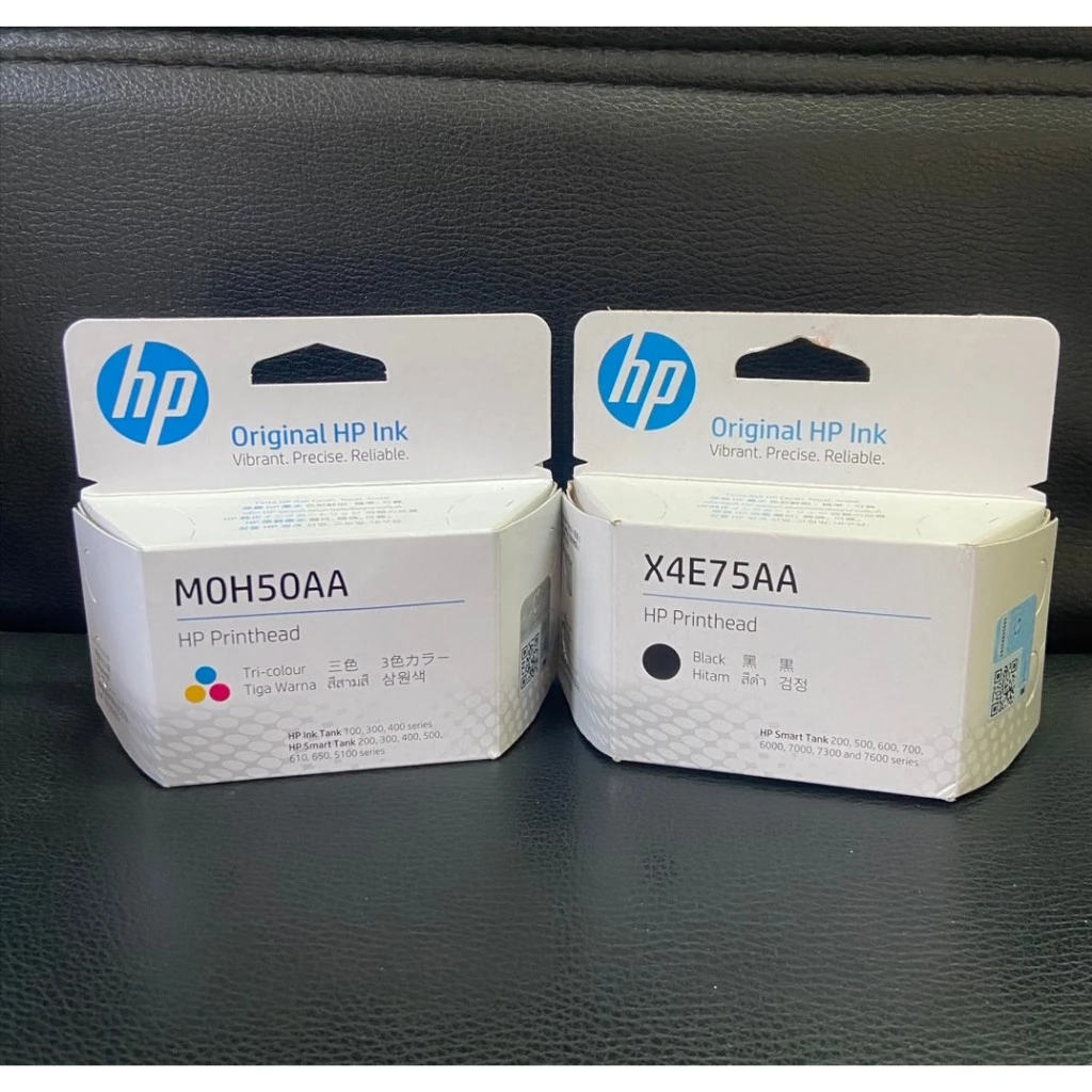 หัวพิมพ์ HP สีและสีดำ HP X4E75AA BLACK M0H50AA ของแท้