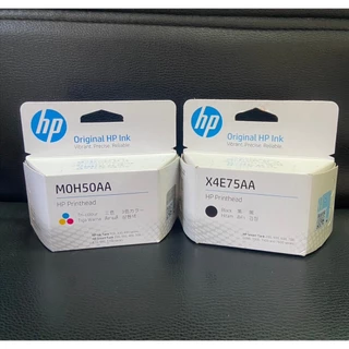 หัวพิมพ์ HP สีและสีดำ HP X4E75AA BLACK M0H50AA ของแท้