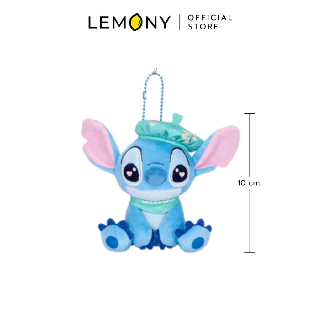 LEMONY พวงกุญแจตุ๊กตาสติทช์ ซีรีส์ Little Artist Collection ขนาด 10 ซม. Disney Stitch Collection