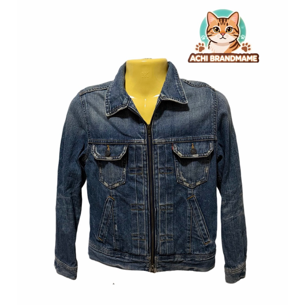 เสื้อยีนส์ผู้ชายLevisของแท้มือสอง