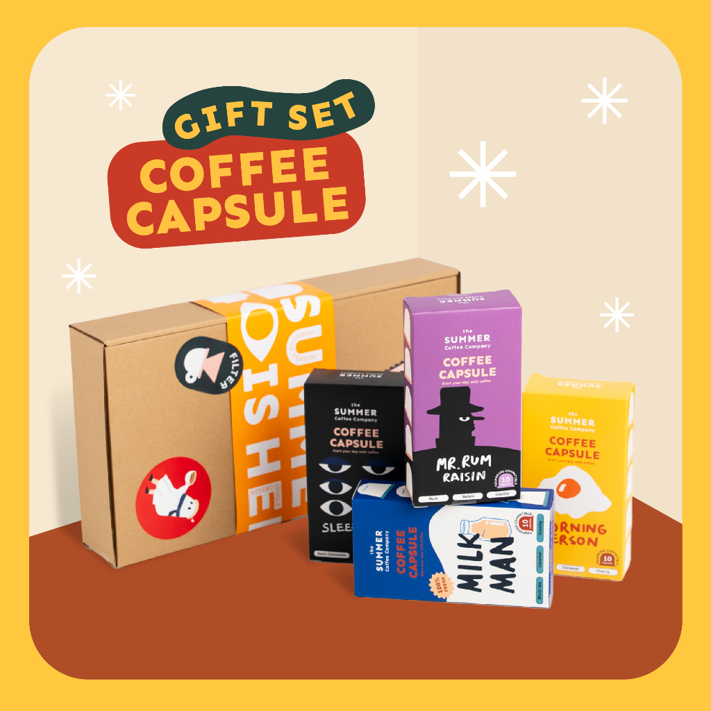 [Summer Gift set] Capsule set l กล่องของขวัญ กิฟเซตกาแฟ กาแฟแคปซูล
