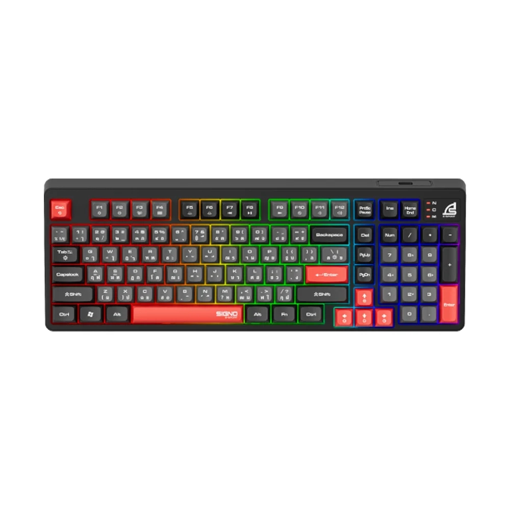 KEYBOARD SIGNO KB-725W EXODIA BLACK