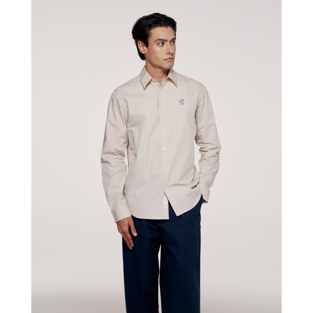 A25MB SMILEYHOUND BASIC SHIRT SIGNATURE LOGO