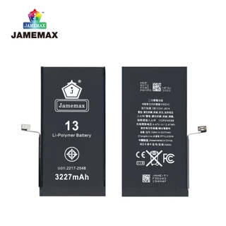 JAMEMAX แบตเตอรี่ เช็คสุขภาพแบตได้100% รับประกัน แบตเตอรี่ใช้สำหรับ i13 (3227mAh)