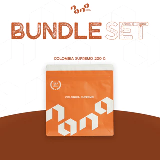 เมล็ดกาแฟเซ็ตสุดคุ้ม คั่วกลาง คั่วเข้ม Bundle Set (Colombia Supremo, Brazil Santos, Nana G1) - Nana Coffee Roasters