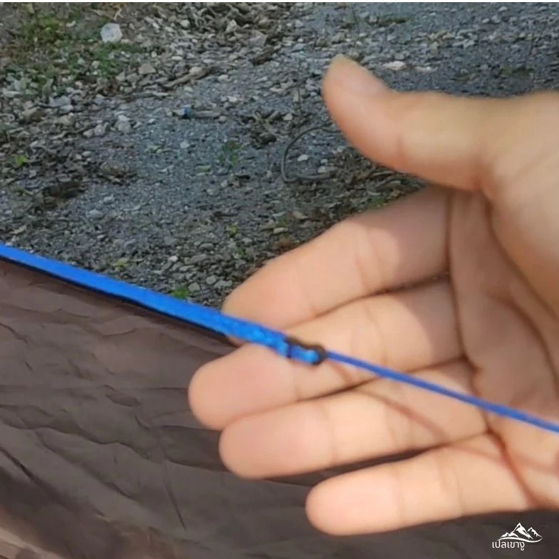 เขางูเอ้าท์ดอร์ ริดไลน์เปล Ridgeline Hammock เชือก UHMWPE ปรับระดับได้ thumbnail 8